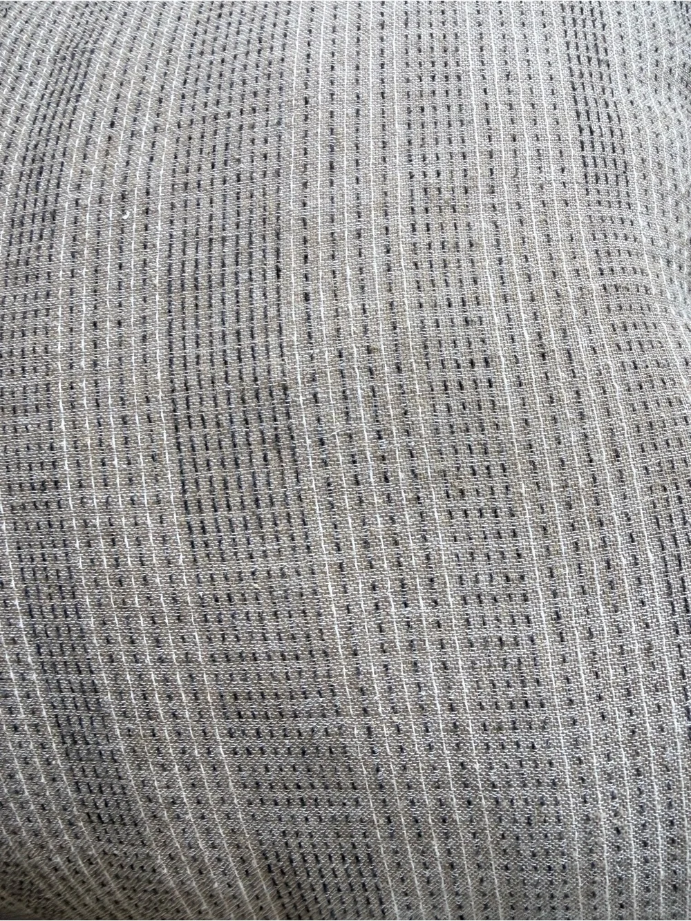 Neutral Woven Textured Throw Pillow Cover